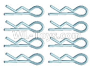 Wltoys 18628 Parts-K939-49 R-shape Pin(8pcs),Wltoys 18628 RC Crawler Car Spare Parts Replacement Accessories,1:18 18628 6wd rc rock racing car Parts,On Road Drift Racing Truck Car Parts